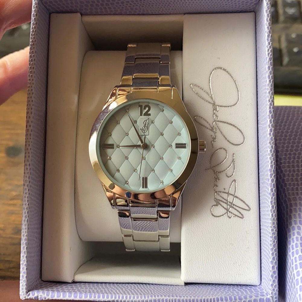 Jaclyn Smith blue face watch NEW